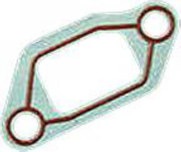Porsche Water Hose Flange To Cylinder Head Gasket Porsche Water Hose Flange To Cylinder Head Gasket