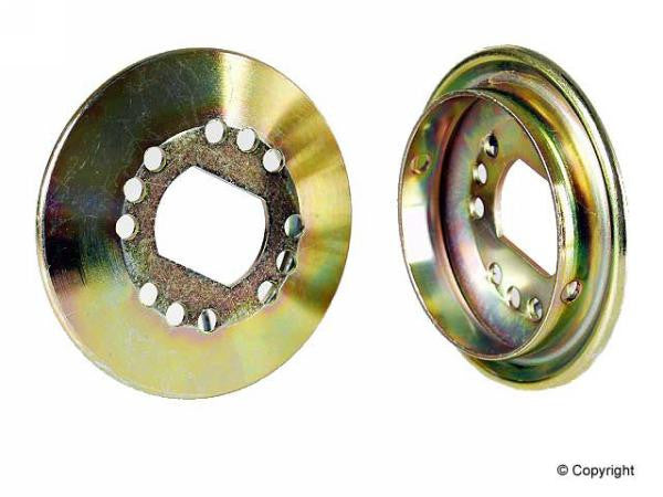Porsche  Alternator Fan Pulley Outer Half Moon Porsche  Alternator Fan Pulley Outer Half Moon