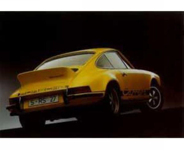 Poster 1973 911 Carrera Rs Poster 1973 911 Carrera Rs