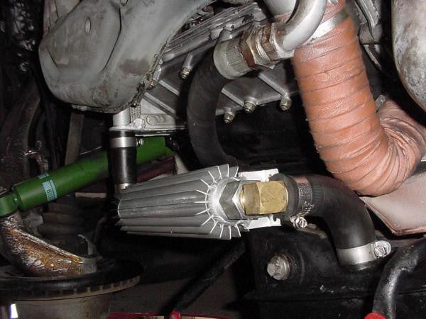 Porsche Compact Cooler - S Oil Hose - All Aluminum Porsche Compact Cooler - S Oil Hose - All Aluminum