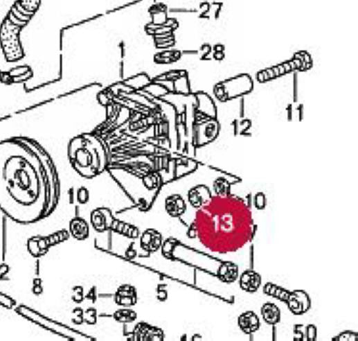 Bushing Sleeve For Power Steering Stud