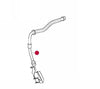 Porsche Front Brake Hose Line - Stock