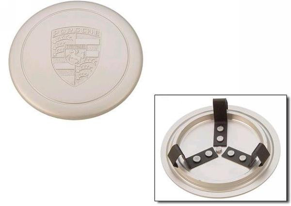 Porsche Wheel Center Cap - Silver Original