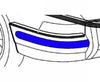 Porsche Rear Bumper Deco Moulding