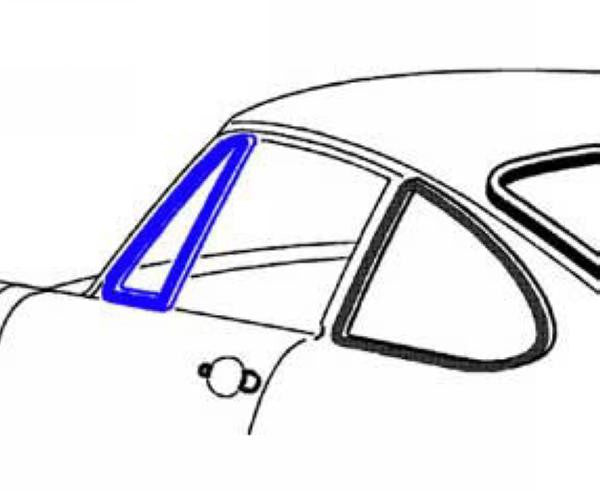 Coupe Vent Window Seal Left - Moveable - OEM