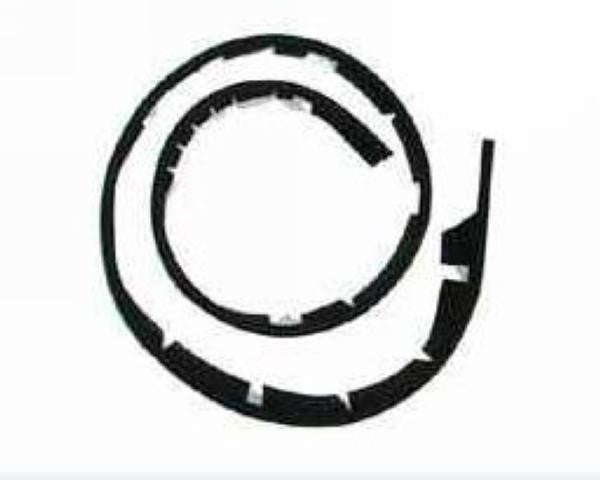 Porsche 993 Front Bumper Seal - Right