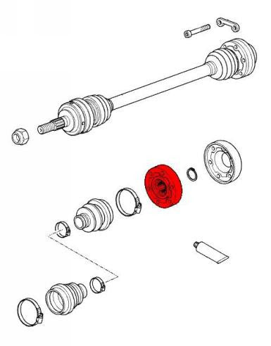 Porsche CV Joint Front