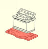 Porsche Battery Tray Carrier Plate