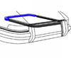 Porsche Engine Compartment Seal Front - Short