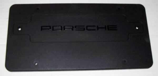 Porsche License Plate Bracket - Front