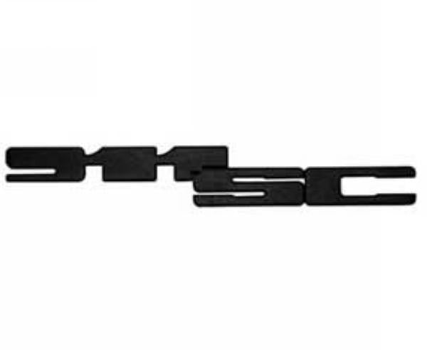 Porsche Emblem Badge Rear Deck - Black  911 Sc