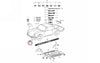 Porsche 911 Horn Grille Black Plastic - Left