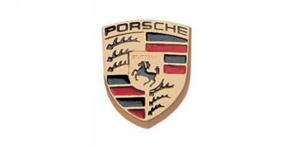 PORSCHE CREST BUTTON