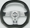 Momo Trek R Steering Wheel - Black Leather 350mm