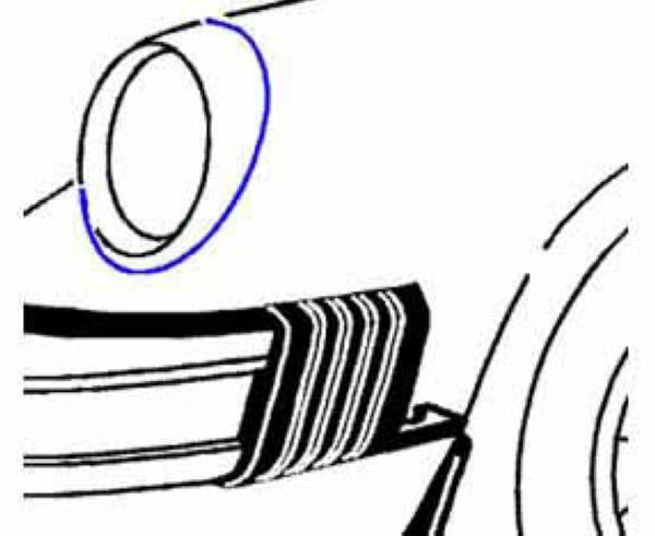 Porsche Headlight Seal O Ring Oring Left Or Right