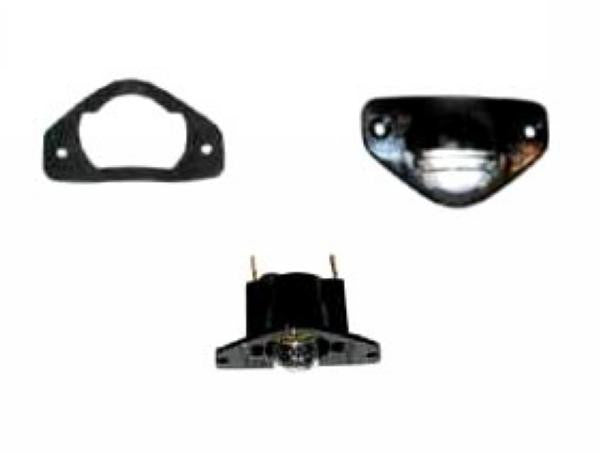 Porsche 911 License Plate Light Assembly