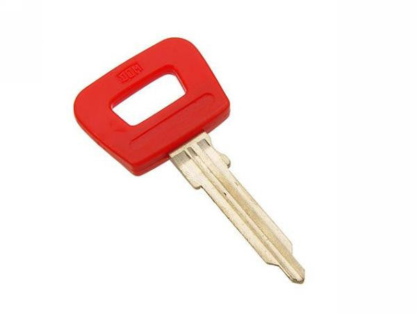 Porsche Key Blank Red Valet Key