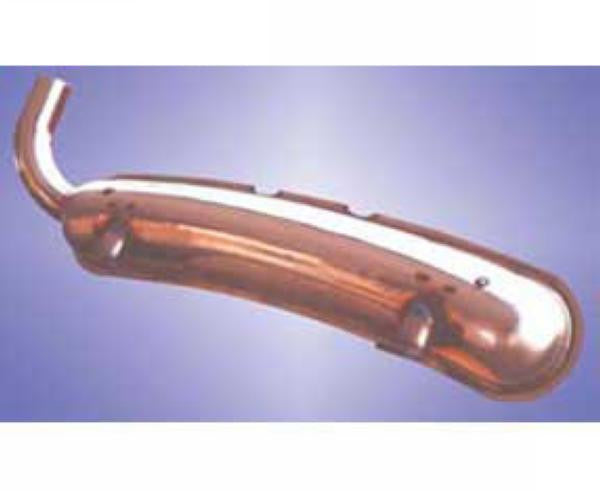 Porsche Muffler Dansk Polished Stainless Steel