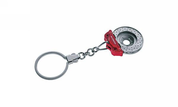 Porsche Key Chain FOB Brake Rotor  Red