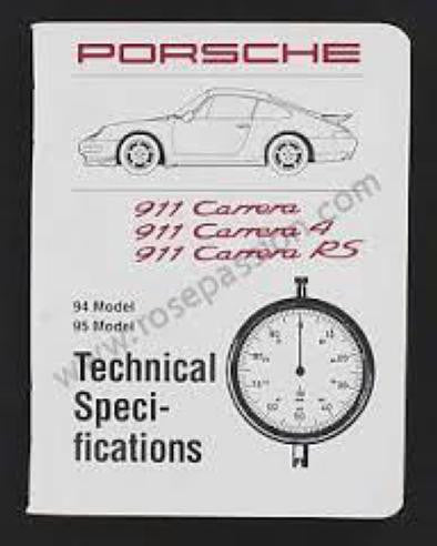 Spec Book Porsche