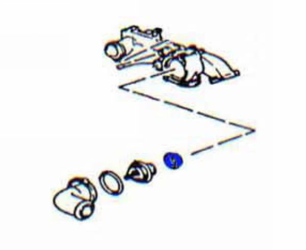 Porsche 928 Thermostat Seal Inner Oring O Ring