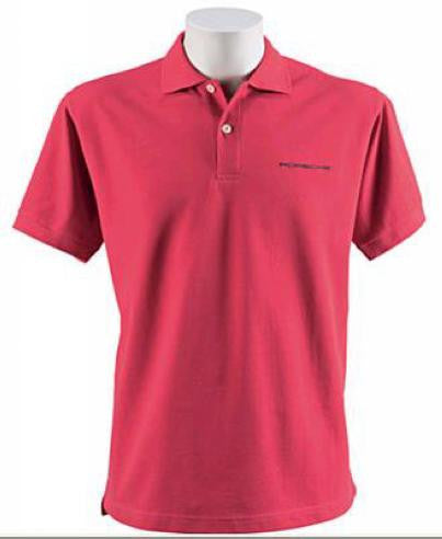 Porsche Basic Polo Shirt - Mens Red