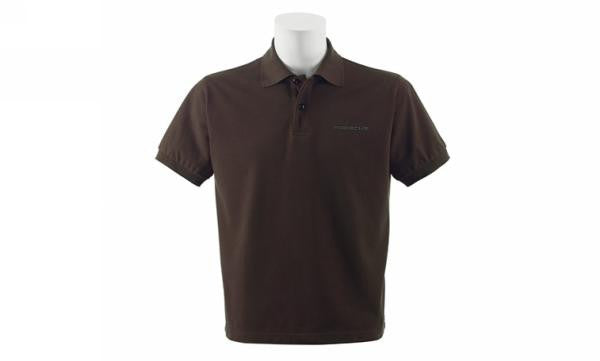 Porsche Basic Polo Shirt - Mens Brown