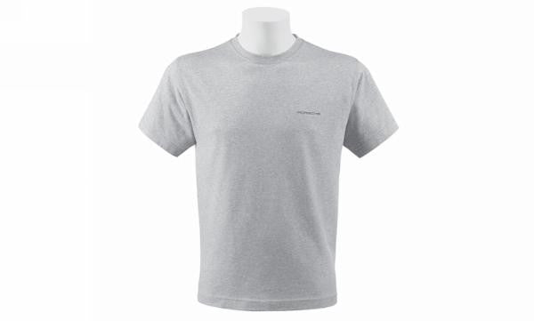 Porsche Basic T-shirt Tee Shirt - Mens Gray