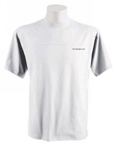 Porsche Basic T-shirt Tee Shirt - Mens White