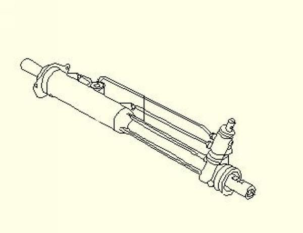 Porsche New Steering Rack - With Servotronic