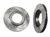 Zimmermann Cross Drilled Brake Rotor Disc Front