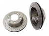 Zimmermann Cross Drilled Brake Rotor Rear