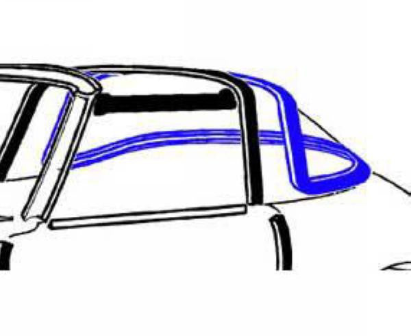 Porsche Rear Windshield Window Seal Targa  Genuine
