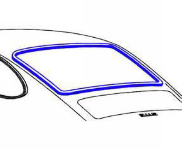 Genuine Porsche Rear Window Windshield Seal  Coupe