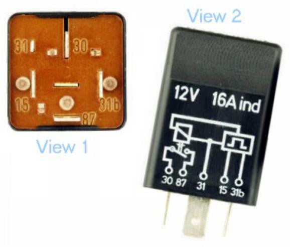 Porsche Fuel Pump Relay - Aftermarket