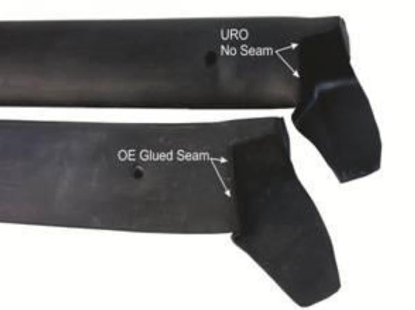 Porsche Targa Left Side Window To Top Seal - URO