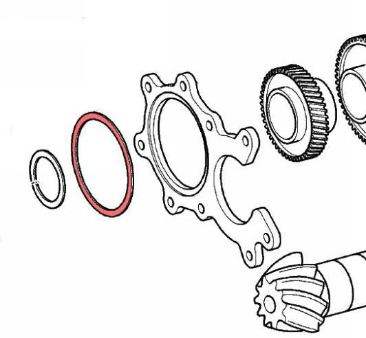 Porsche Boxster And 996 Pinion Shaft Shim Ring