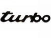 Porsche Emblem Badge Deck - Turbo