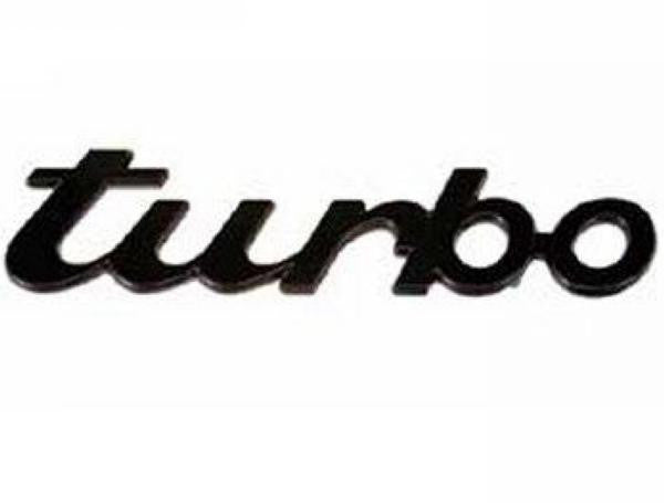 Porsche Emblem Badge Deck - Turbo
