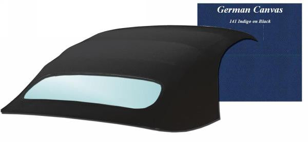Porsche 996 Convertible Top German A5 Indigo Blue