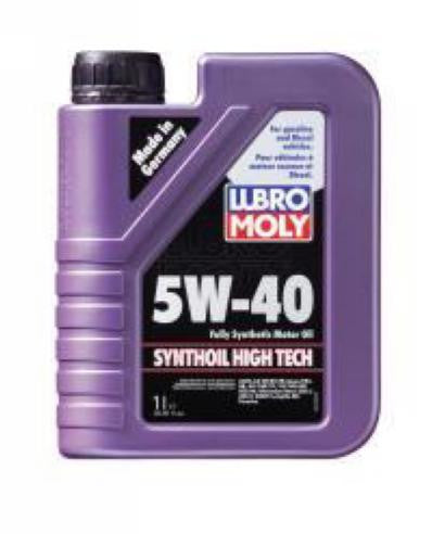 Synthoil High Tech Sae 5w-40 Motor Oil  1 Liter