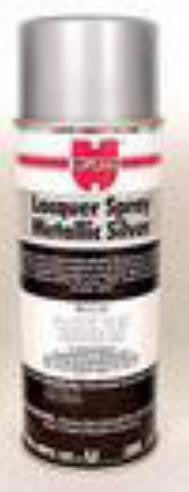 Metallic Silver Lacquer Spray Paint - Wurth