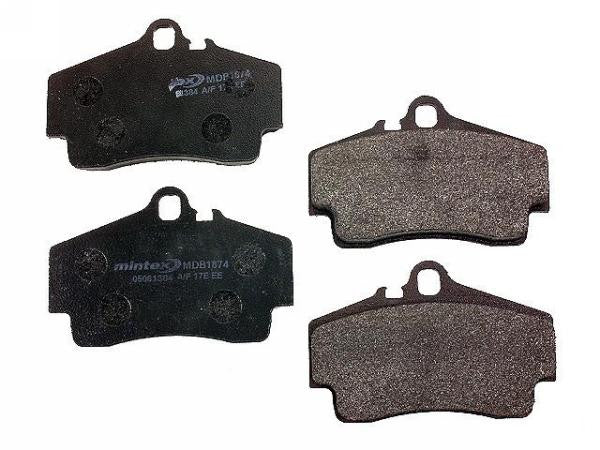 Porsche Brake Pads Rear Aftermarket Semi Metallic