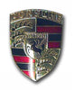 Porsche Steering Wheel Emblem Badge Crest