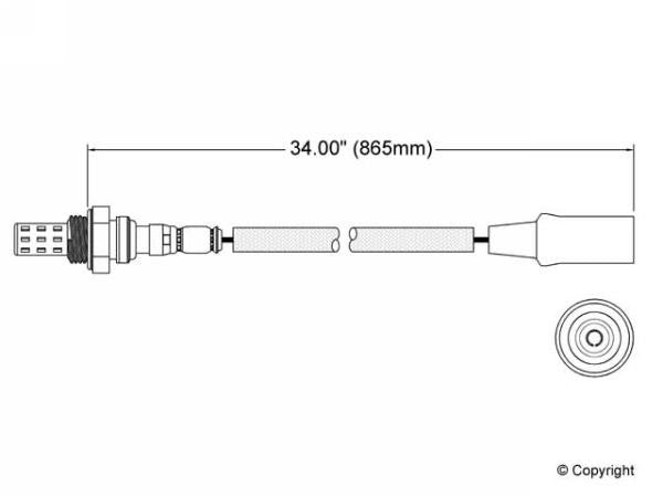 Porsche Oxygen O2 Lambda Sensor - See Notes