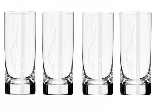 Porsche Drivers Selection Set of 4 Long Glasses