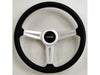 Momo Retro Steering Wheel - Silver 360mm