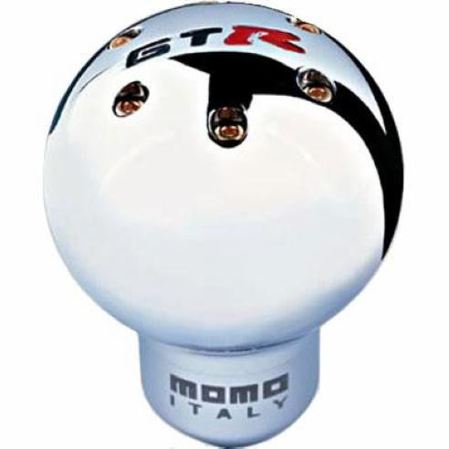 Momo Aluminum Sport Shift Knob - With G T R Logo