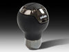 Momo Gotham Shift Knob - Black Leather