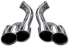 Porsche Cayenne Muffler Tips Set Dual Round - T304